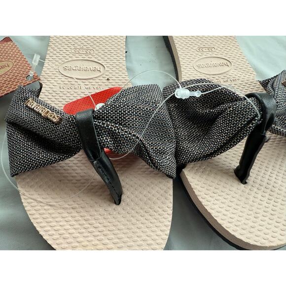 Havaianas You St. Tropez Shine Sandals Multicolor Size 6 New Summer women's - Picture 2 of 5